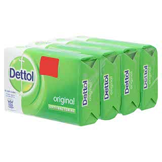 DETTOL ORIGINAL BAR SOAP 100G BUY 3 FREE 1