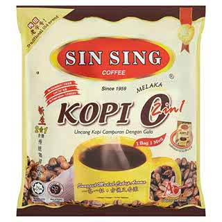 SIN SING COFFEE O BAG 2 IN 1 17GX20S