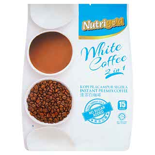 NUTRIGOLD 2IN1 WHITE COFFEE 30GX15S