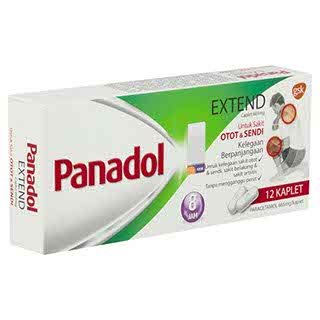PANADOL EXTEND FOR MUSCLE AND JOINT CAPLETS 12S