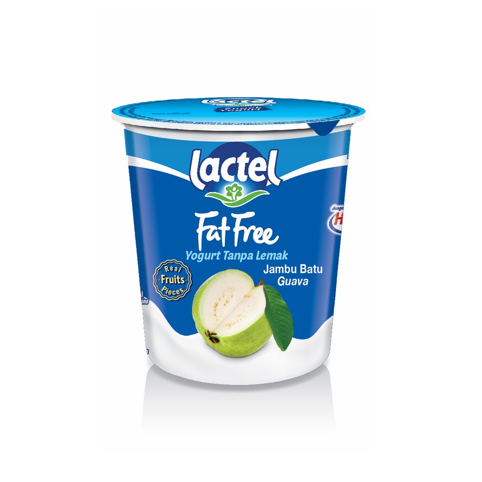 LACTEL GUAVA FAT FREE YOGURT 130G