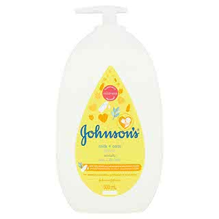 JOHNSON BABY MILK AND OAT LOTION 500ML