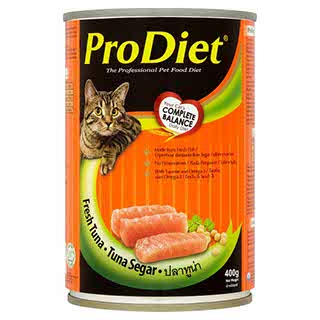 PRODIET FRESH TUNA CAT WET FOOD CAN 400G