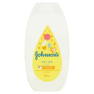 JOHNSON BABY MILK AND OAT LOTION 200ML