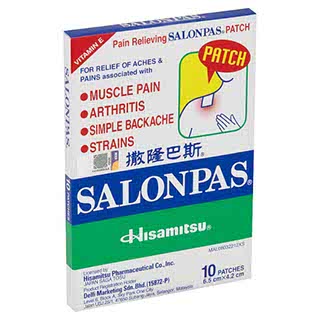 SALONPAS MEDICATED PLASTER 10 S