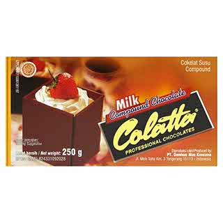 COLATTA MILK COMPOUND CHOCOLATE 250GM
