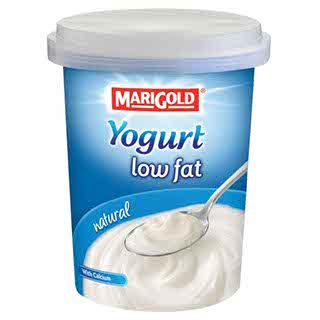 MARIGOLD NATURAL LOW FAT YOGURT 130G