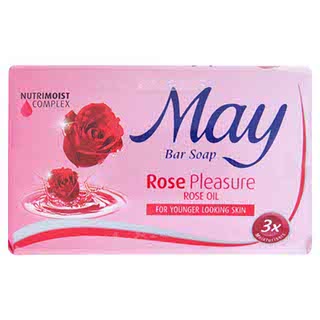 MAY ROSE PLEASURE BAR SOAP 75GX3