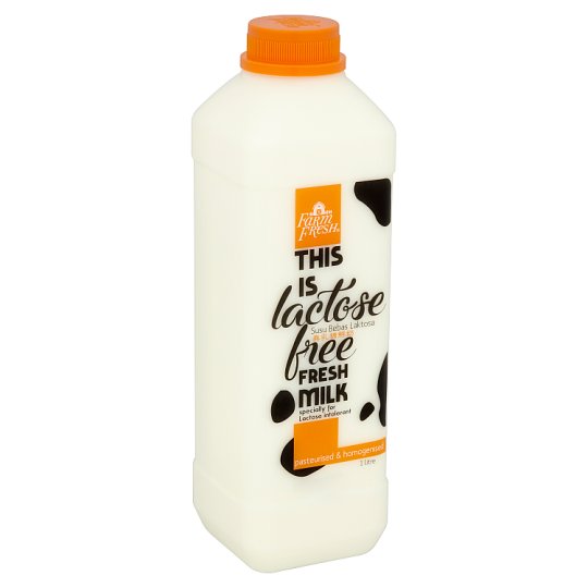 FARM FRESH LACTOSE FREE FULL CREAM MILK 1L