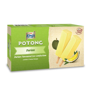 KING'S POTONG DURIAN PACK 6 X 60ML