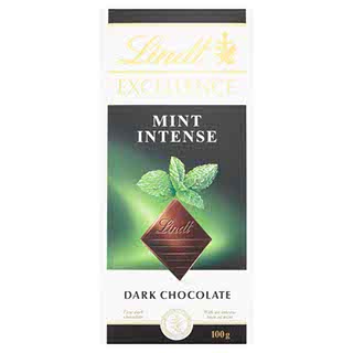 LINDT EXCELLENCE MINT CHOCOLATE 100G