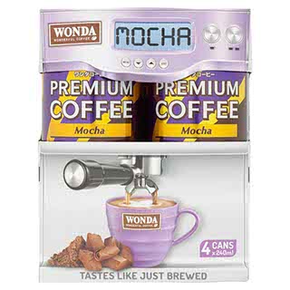 WONDA COFFEE MOCHA 4X240ML