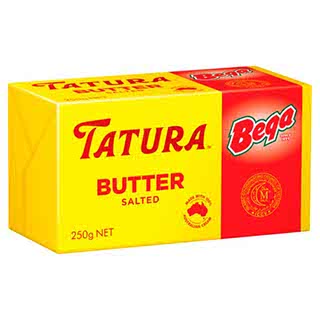 TATURA BEGA SALTED BUTTER 250GM