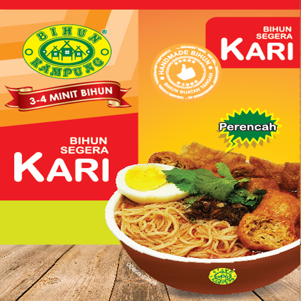 BIHUN KAMPUNG INS RICE BIHUN CURRY 5X65G