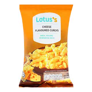 LOTUSS CURLYS 60G CHEESE