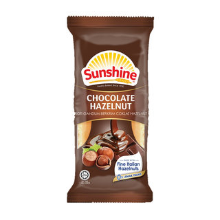 SUNSHINE CHOCOLATE HAZELNUT CREAM BUN 50G